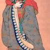 Nishio-owagi Figure 1847 by Shohin. Another inspiration for my painting. Add a contemporary face and hand. 