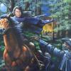 Sybil Ludington, American Hero 16"x20" oil on board, $4,000. 